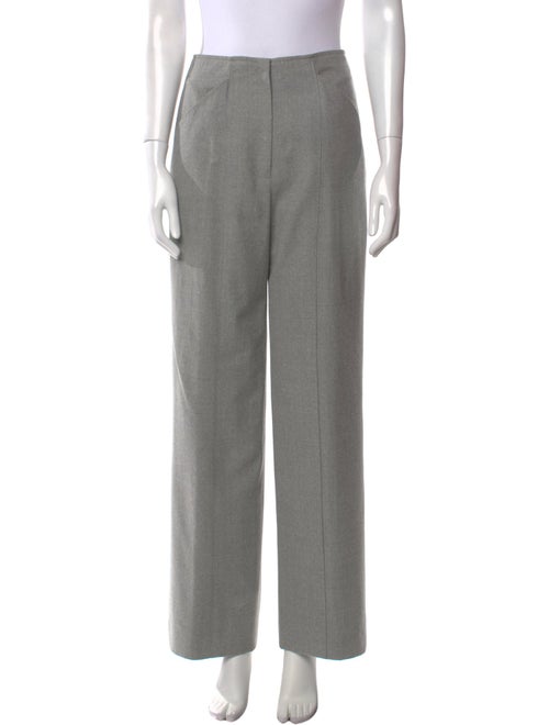 Chado by Ralph Rucci Wool Wide Leg Pants