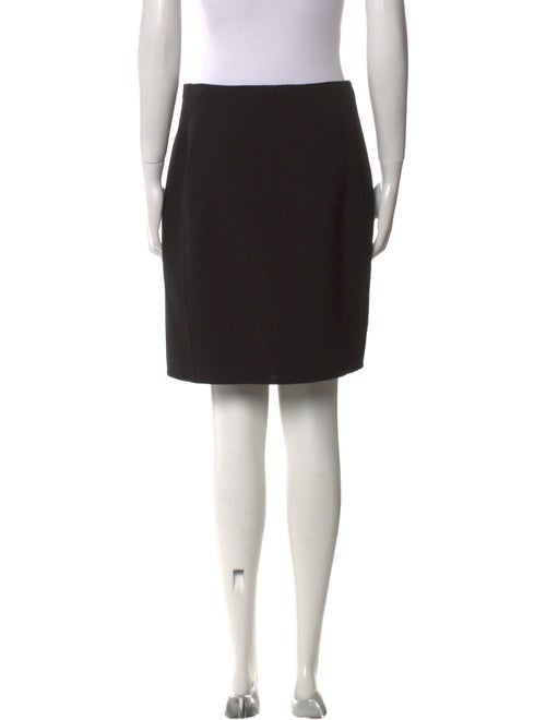 Chado by Ralph Rucci Wool Knee-Length Skirt