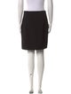 Chado by Ralph Rucci Wool Knee-Length Skirt