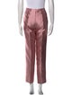 Chado by Ralph Rucci Silk Straight Leg Pants