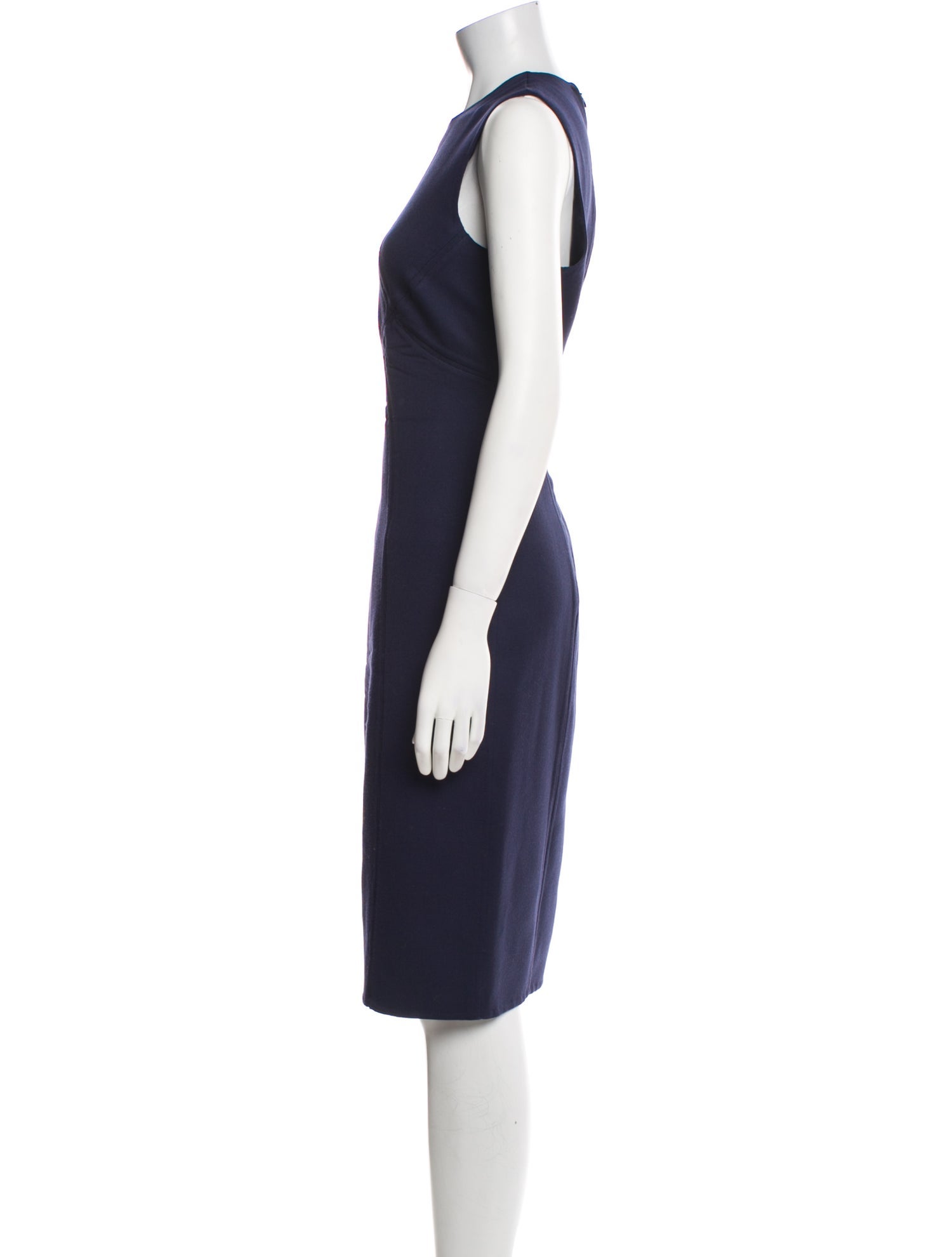 Chado by Ralph Rucci Vintage Midi Length Dress