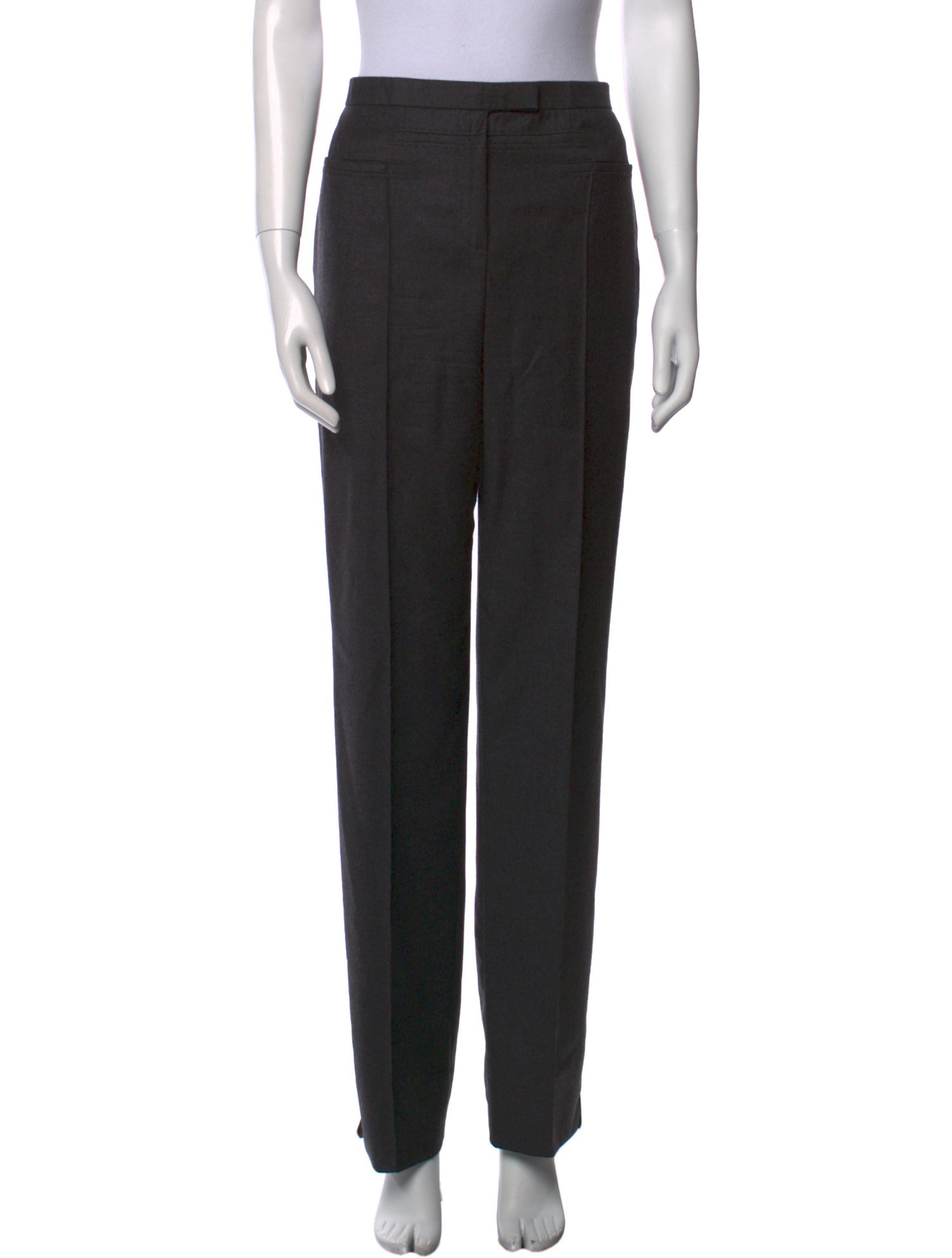 Chado by Ralph Rucci Cashmere Straight Leg Pants