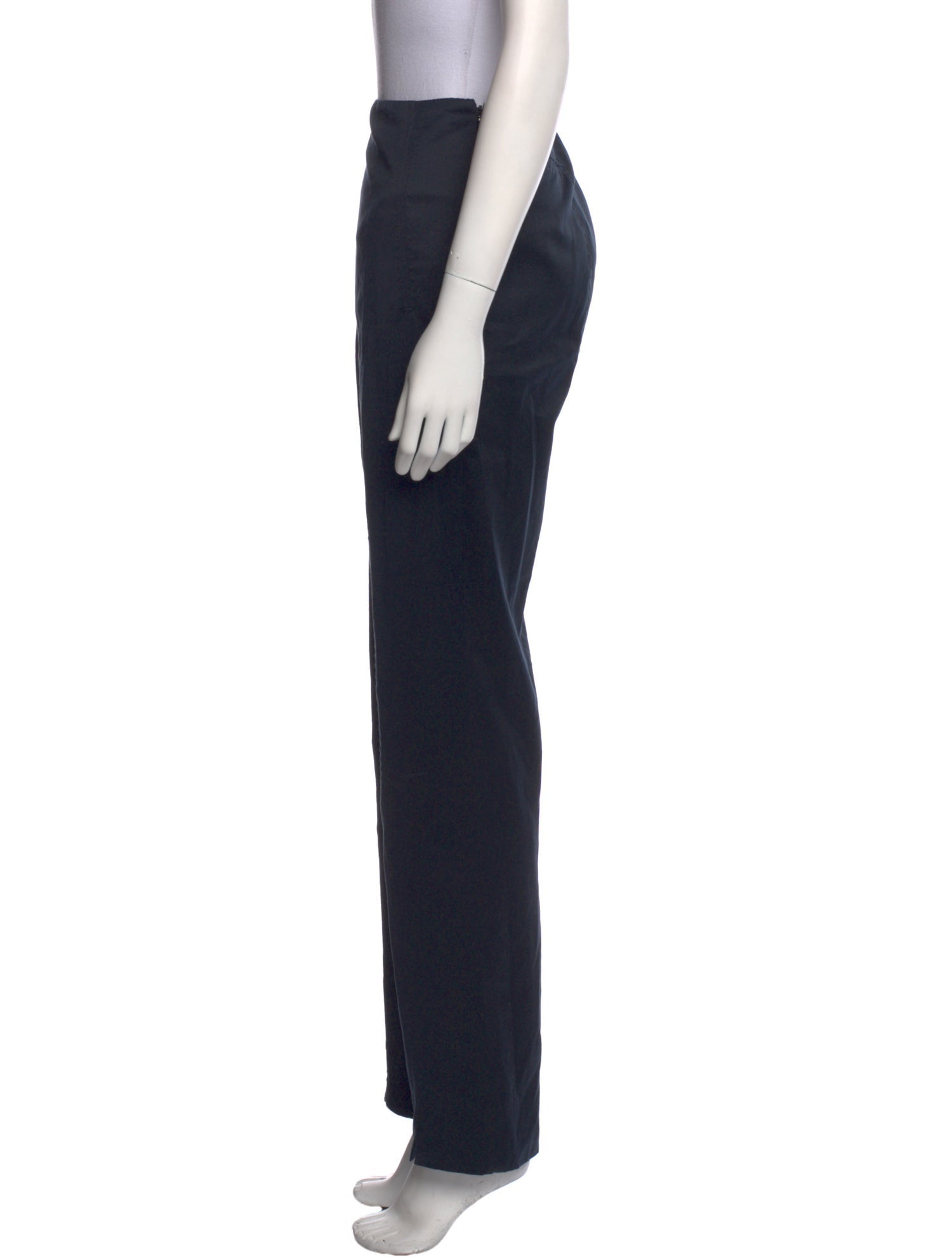 Chado by Ralph Rucci Wool Straight Leg Pants