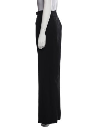 Chado by Ralph Rucci Wool Wide Leg Pants