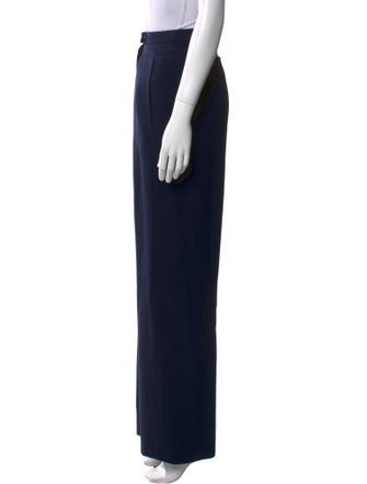 Chado by Ralph Rucci Wool Wide Leg Pants