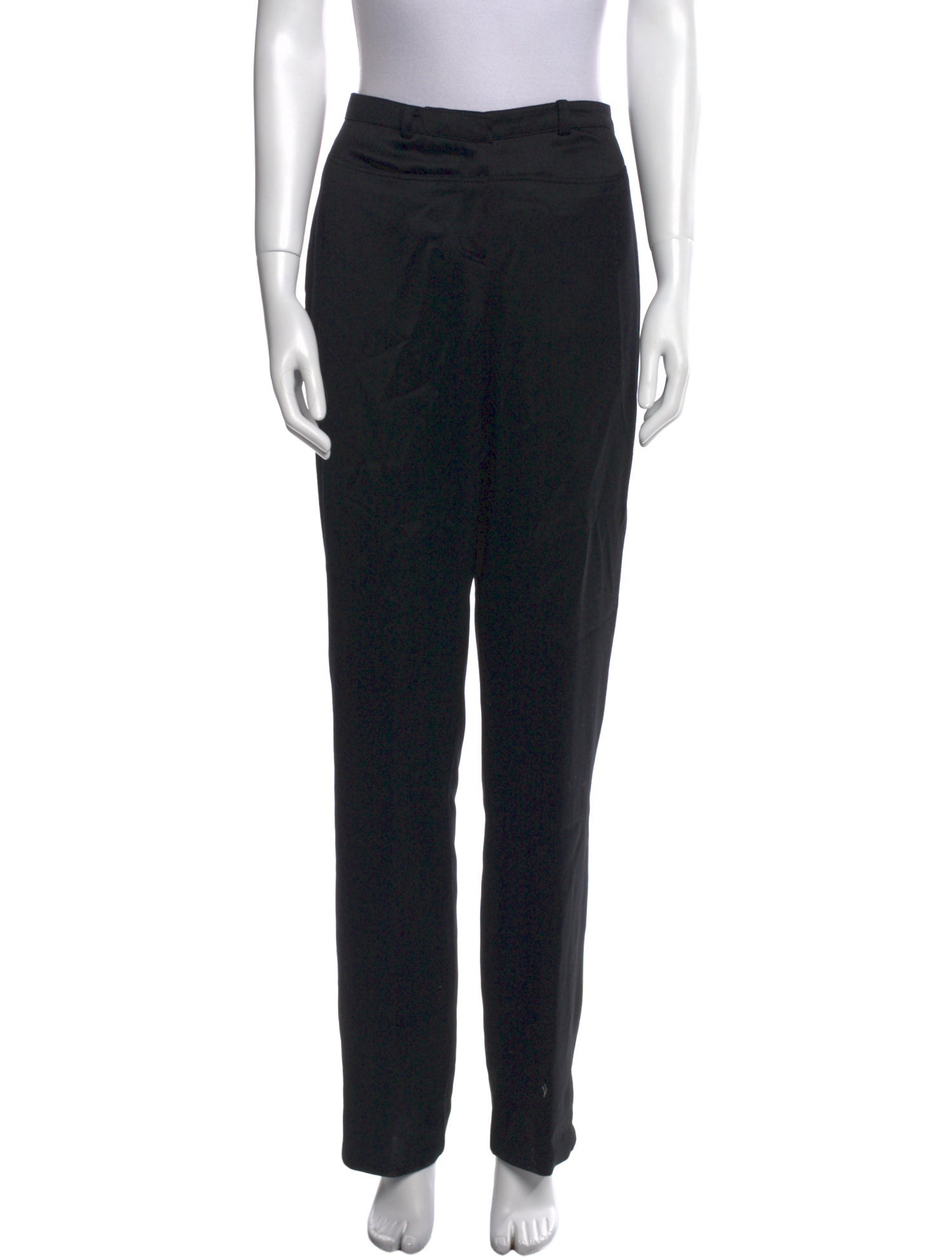 Chado by Ralph Rucci Wool Straight Leg Pants