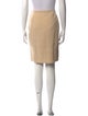 Chado by Ralph Rucci Wool Knee-Length Skirt
