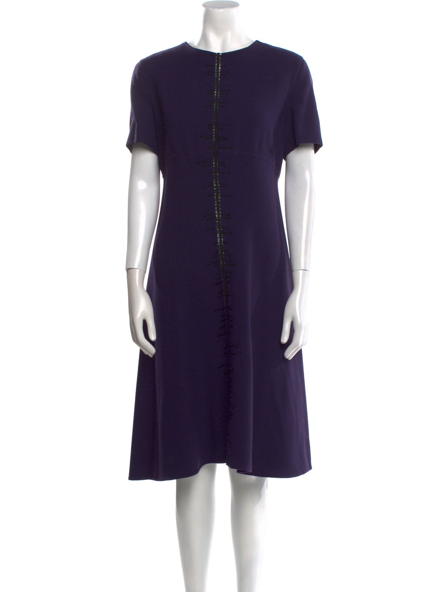 Chado by Ralph Rucci Vintage Knee-Length Dress