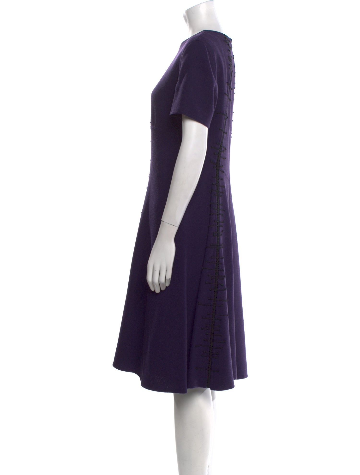 Chado by Ralph Rucci Vintage Knee-Length Dress