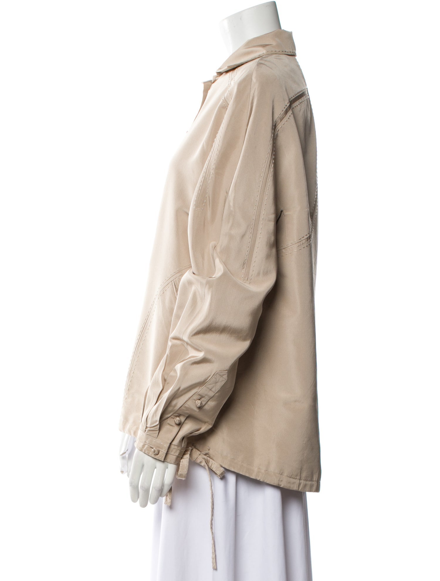 Chado by Ralph Rucci Vintage Late 1990's - Early 2000's Button-Up Top