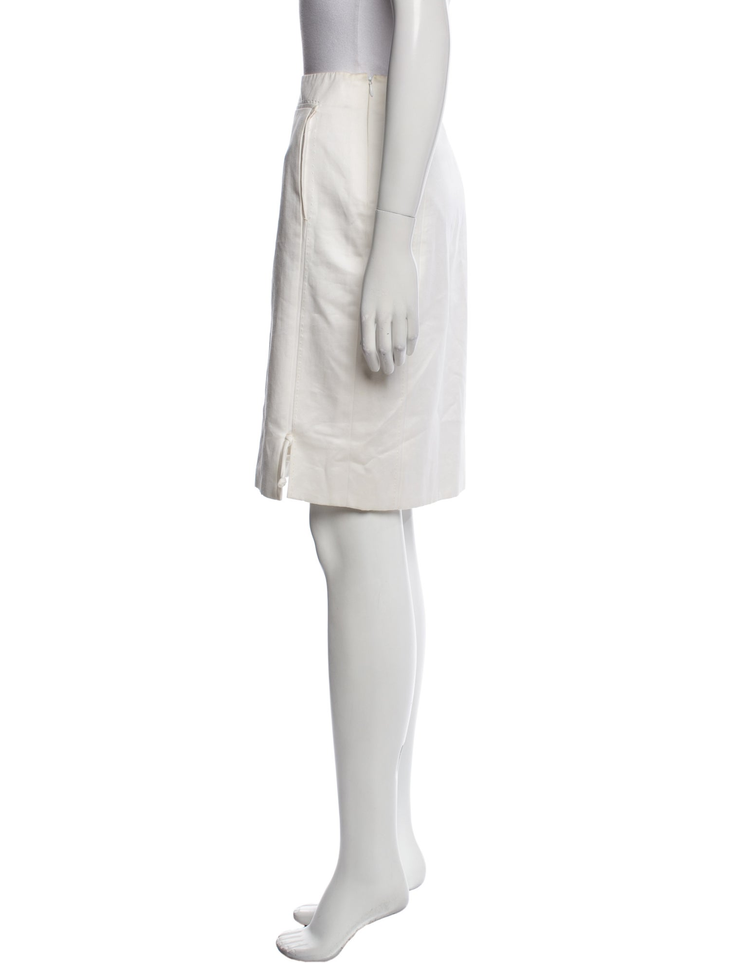 Chado by Ralph Rucci Vintage Knee-Length Skirt