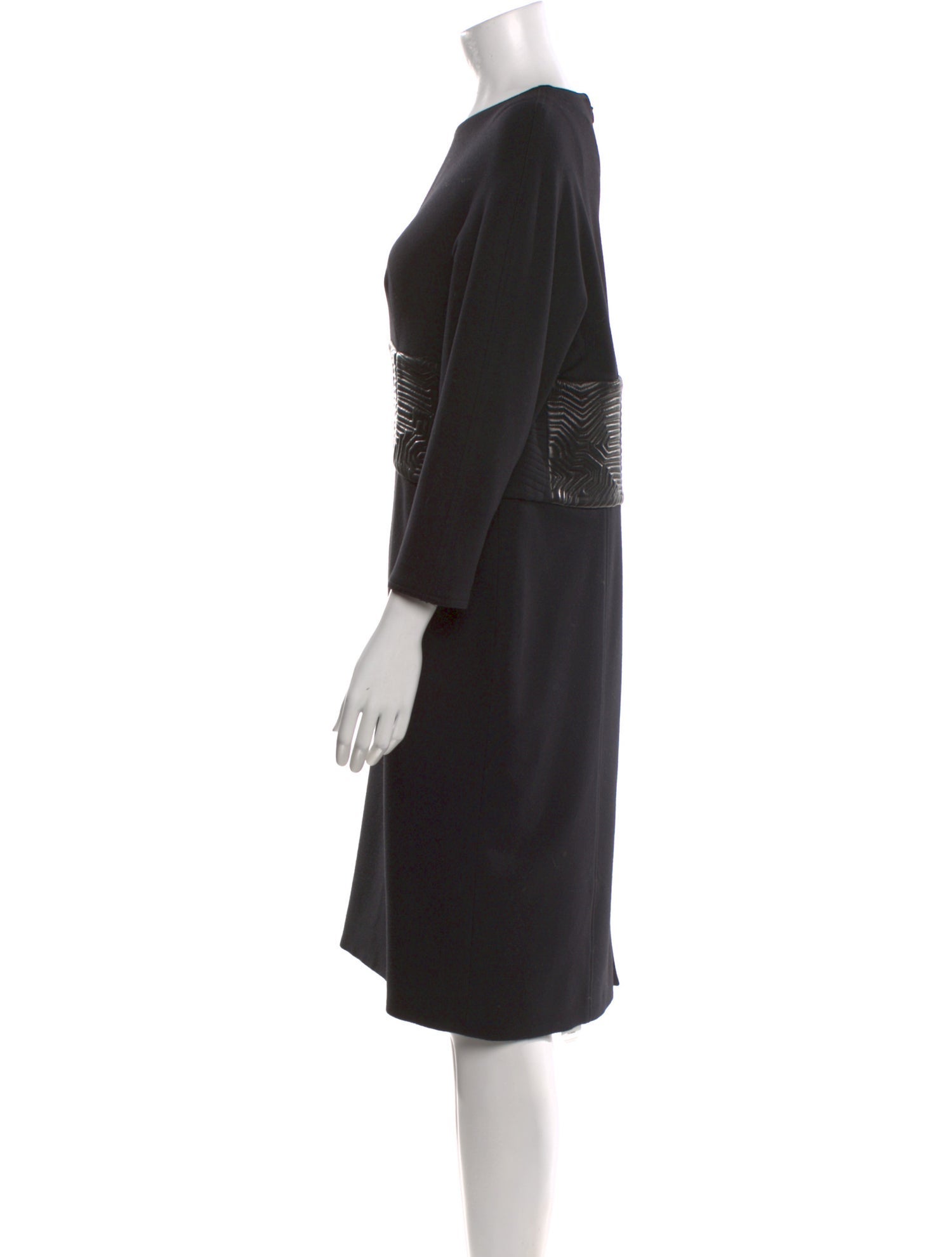Chado by Ralph Rucci Vintage Knee-Length Dress