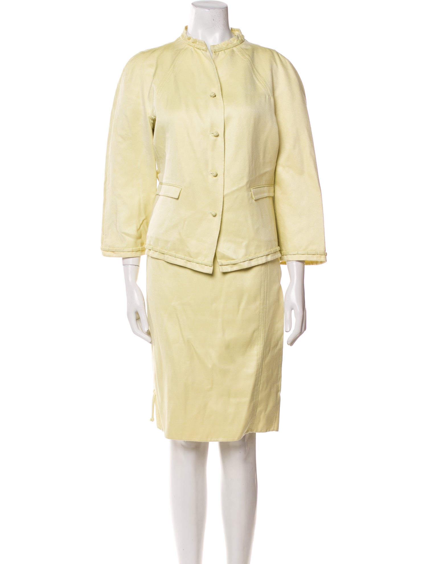 Chado by Ralph Rucci Vintage 2000's Skirt Set