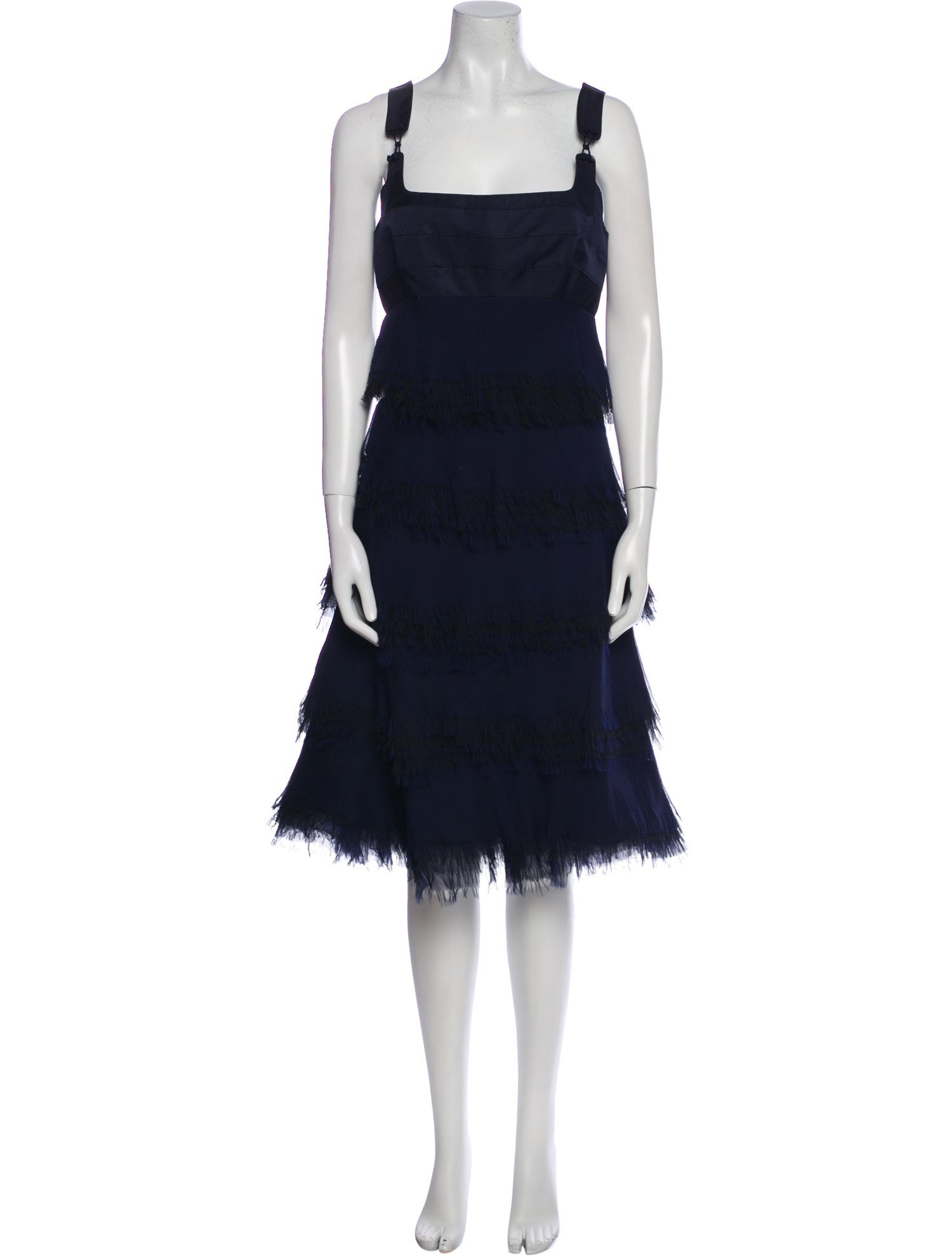 Chado by Ralph Rucci Vintage Midi Length Dress