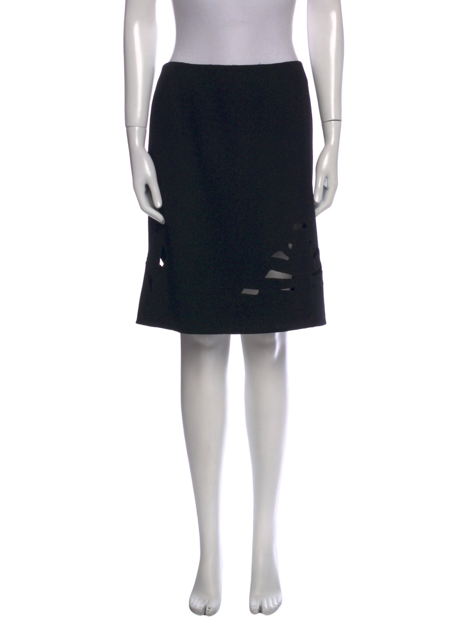 Chado by Ralph Rucci Vintage Knee-Length Skirt