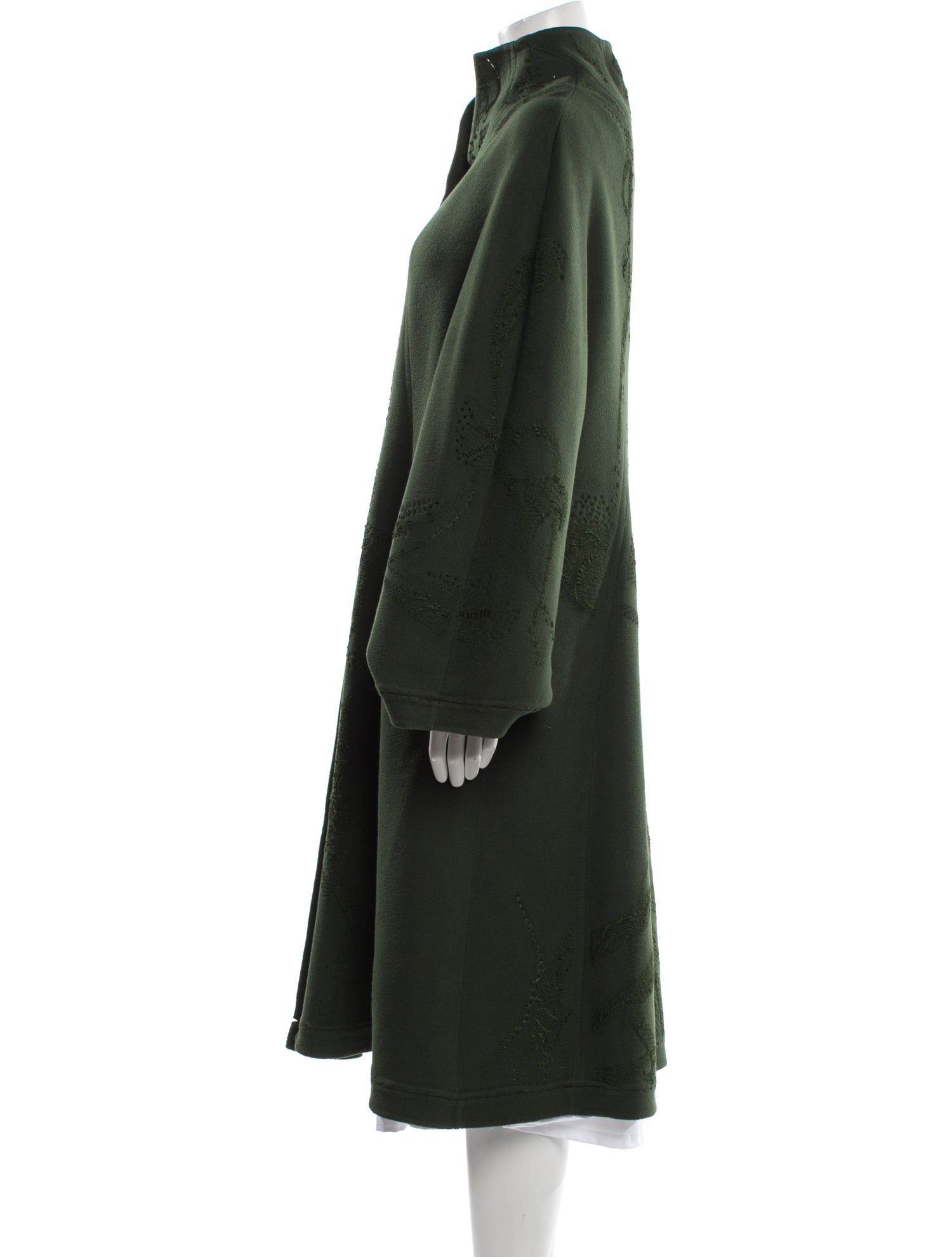 Chado by Ralph Rucci Late 2000's - Early 2010's Cashmere Coat