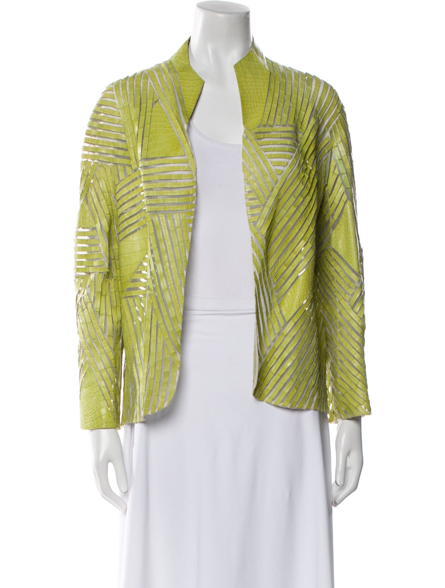 Chado by Ralph Rucci Vintage 2000's Alligator Jacket