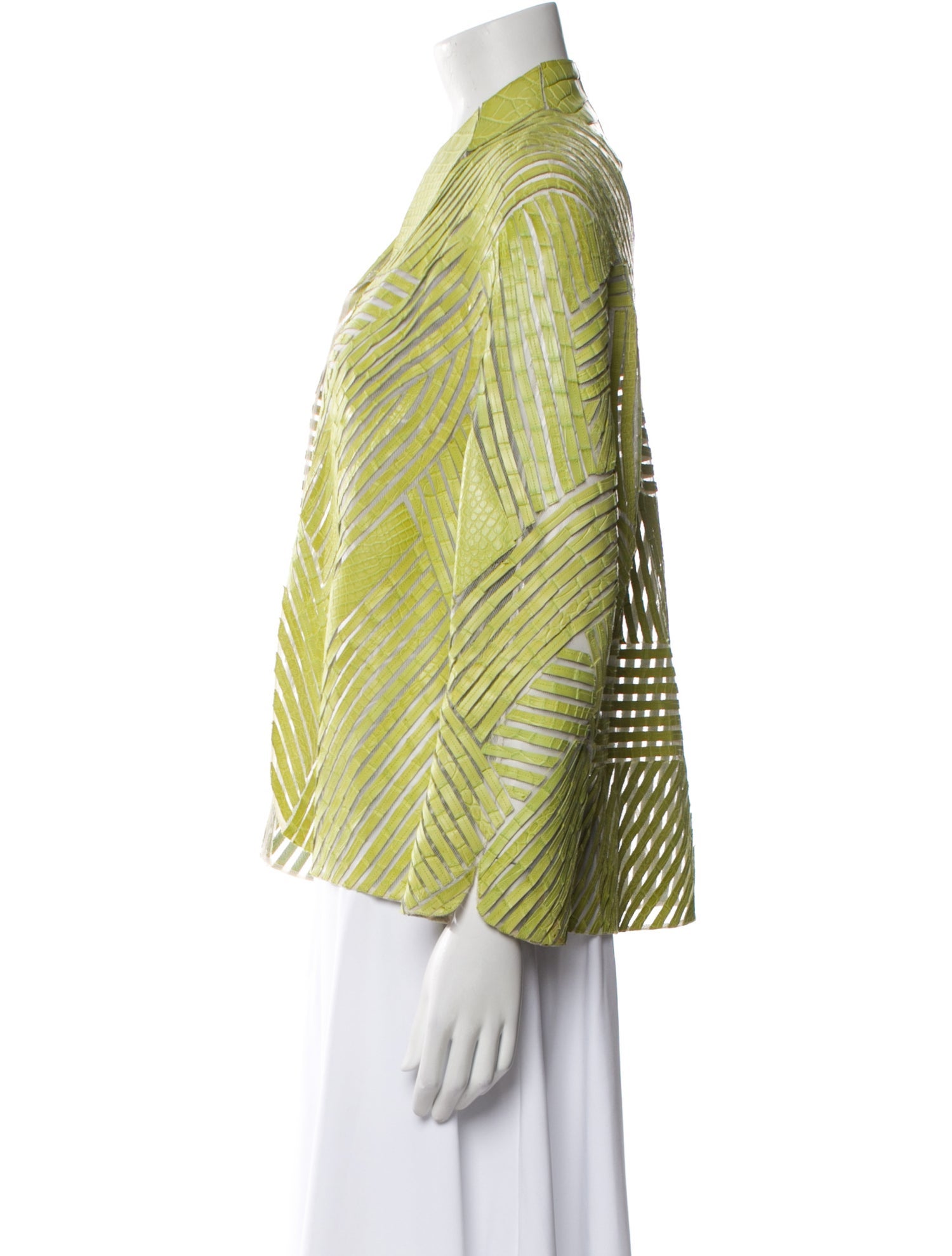 Chado by Ralph Rucci Vintage 2000's Alligator Jacket