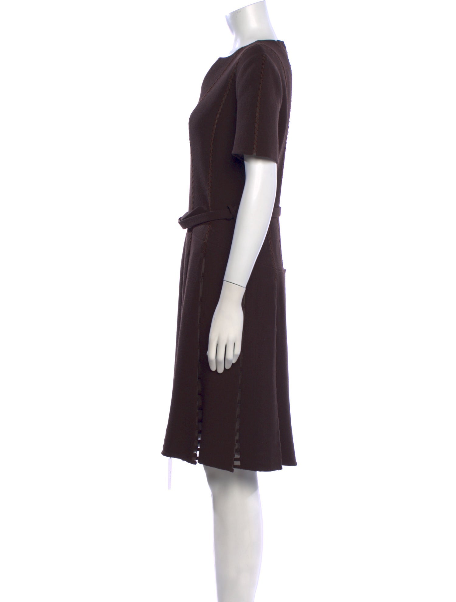 Chado by Ralph Rucci Late 2000's - Early 2010's Knee-Length Dress
