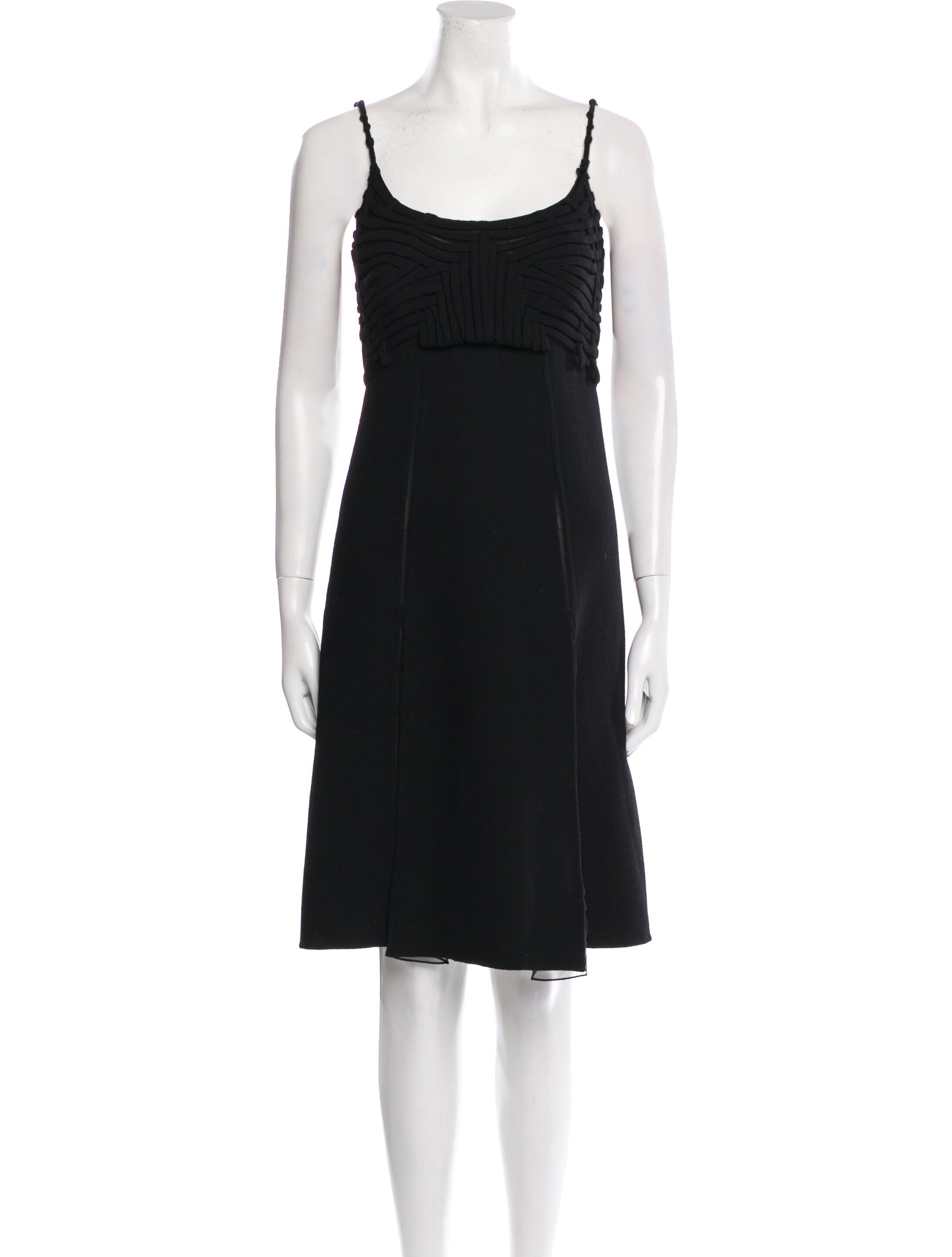 Chado by Ralph Rucci Vintage Knee-Length Dress