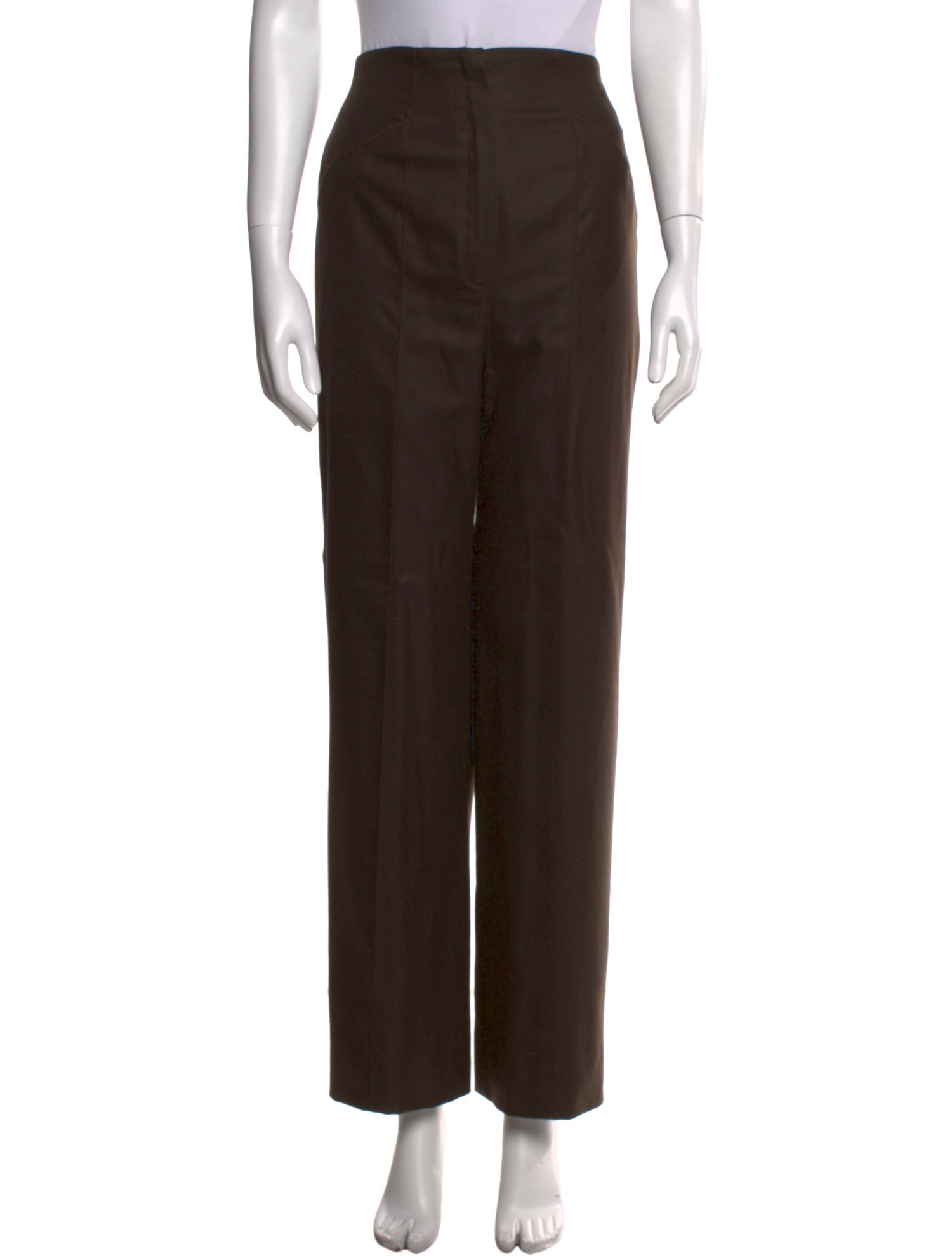 Chado by Ralph Rucci Wool Straight Leg Pants