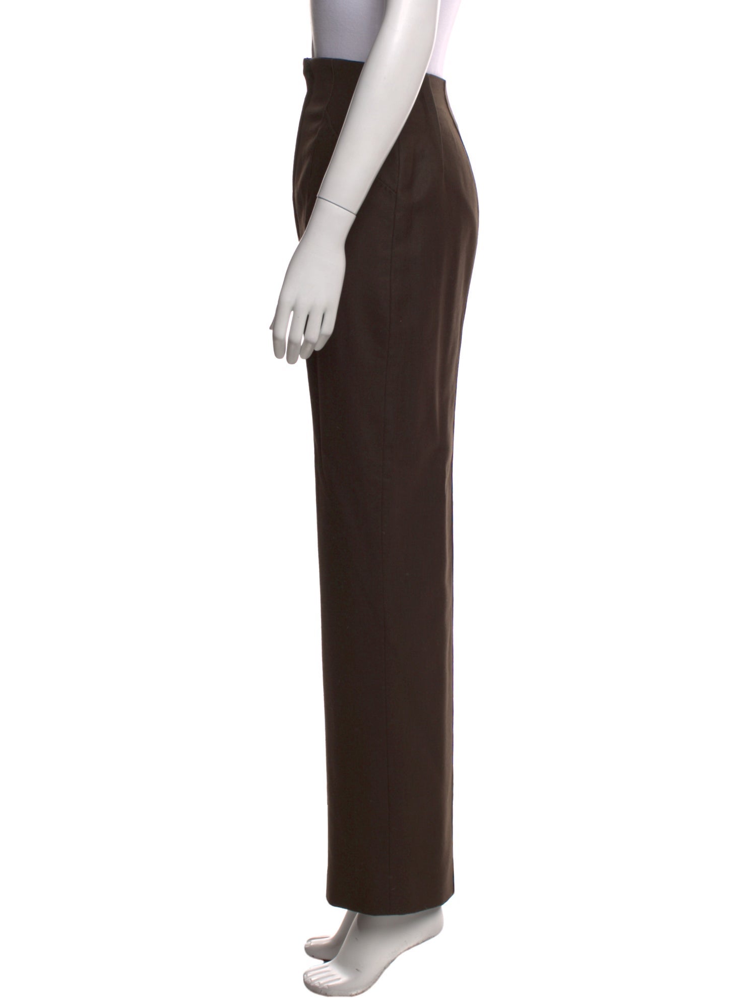 Chado by Ralph Rucci Wool Straight Leg Pants