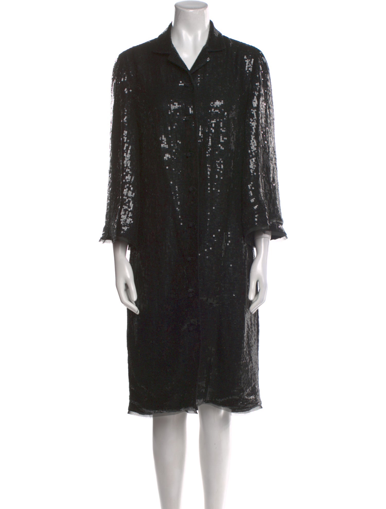 Chado by Ralph Rucci Vintage Knee-Length Dress