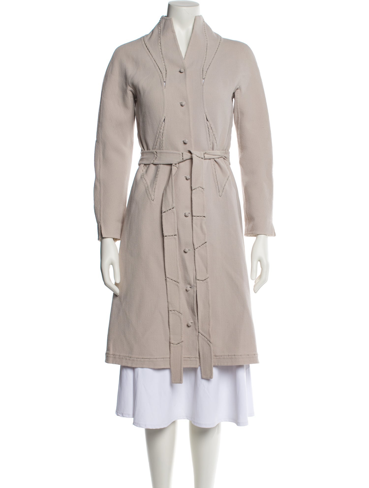 Chado by Ralph Rucci Vintage 2000's Trench Coat