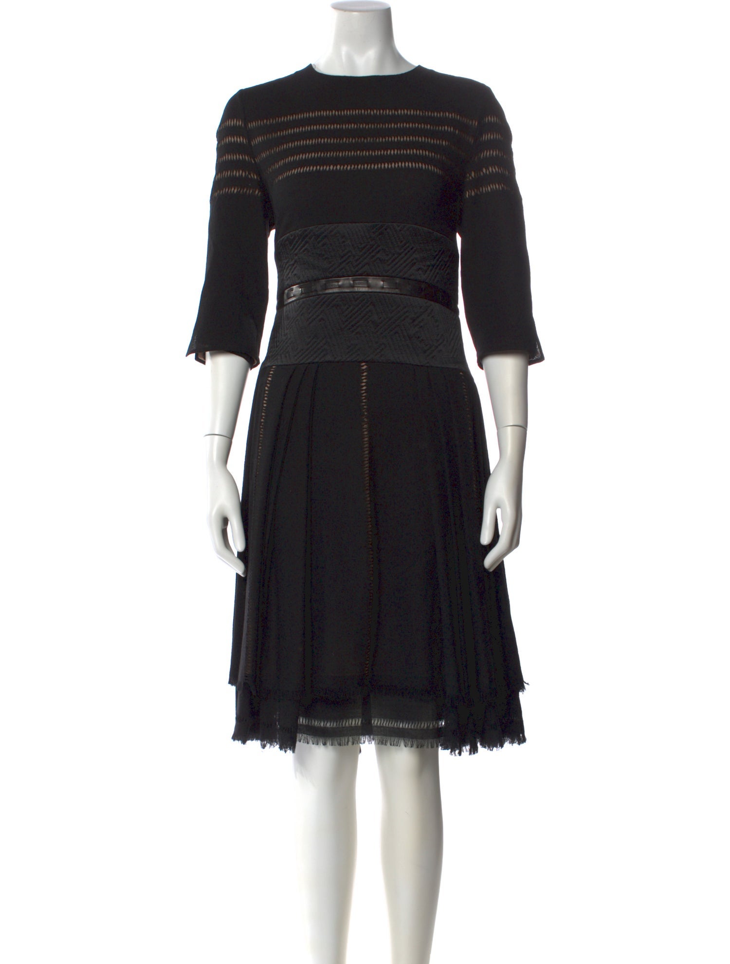 Chado by Ralph Rucci Vintage Midi Length Dress