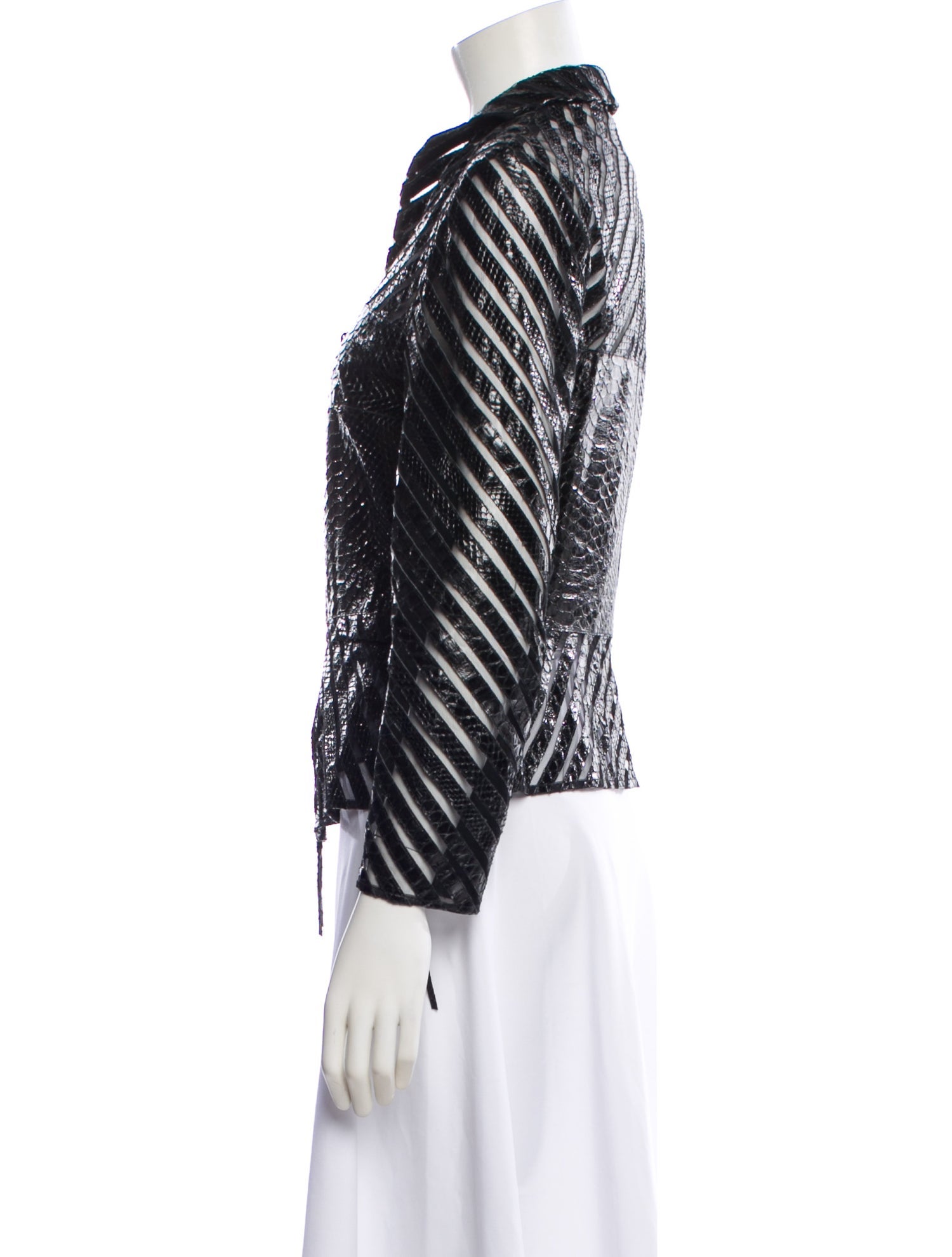 Chado by Ralph Rucci 2012 Python Evening Jacket