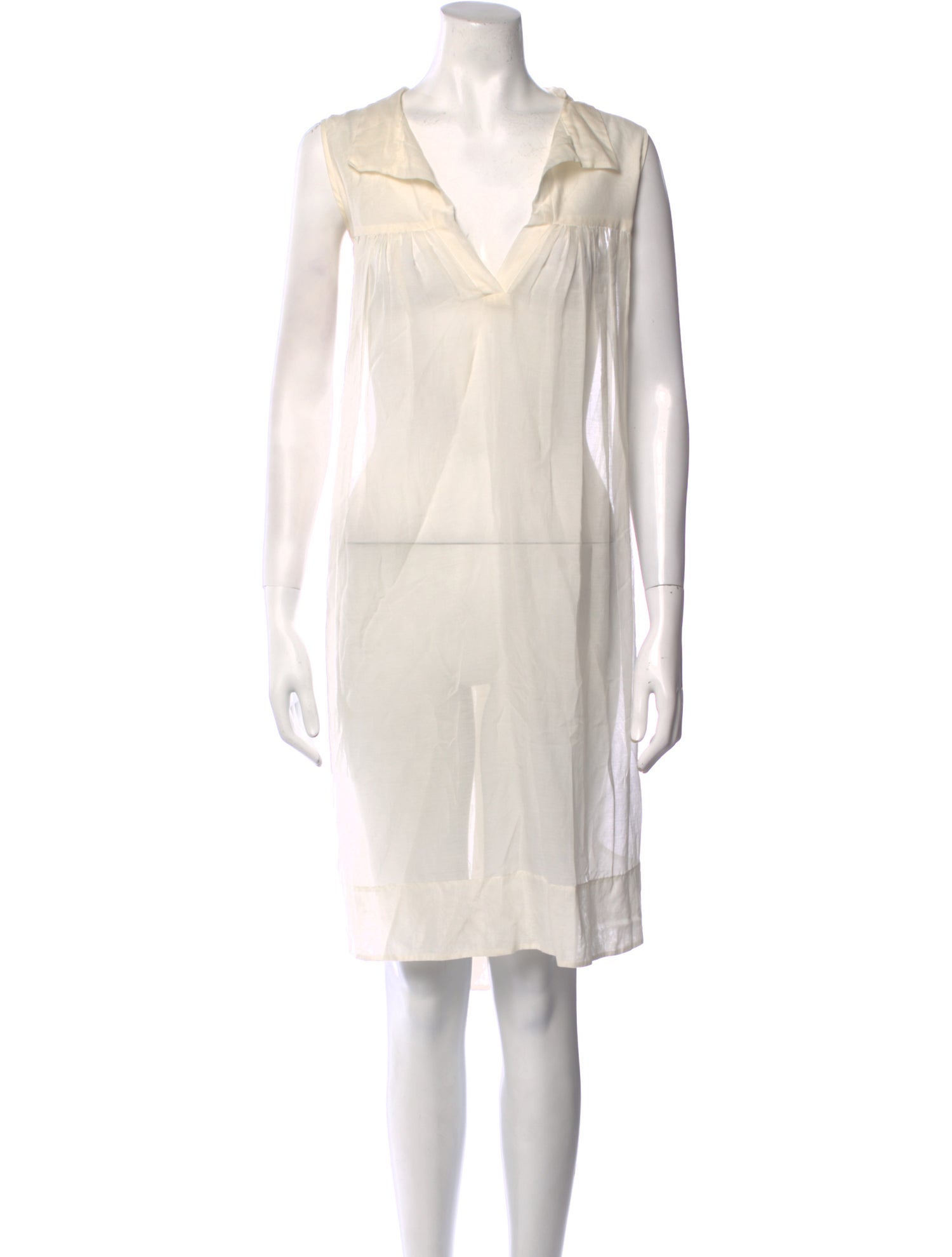 Loup Charmant V-Neck Knee-Length Dress