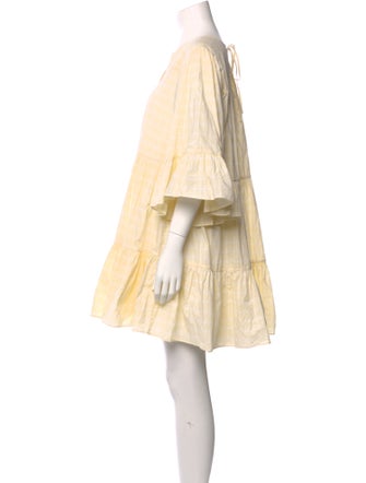 Loup Charmant V-Neck Mini Dress