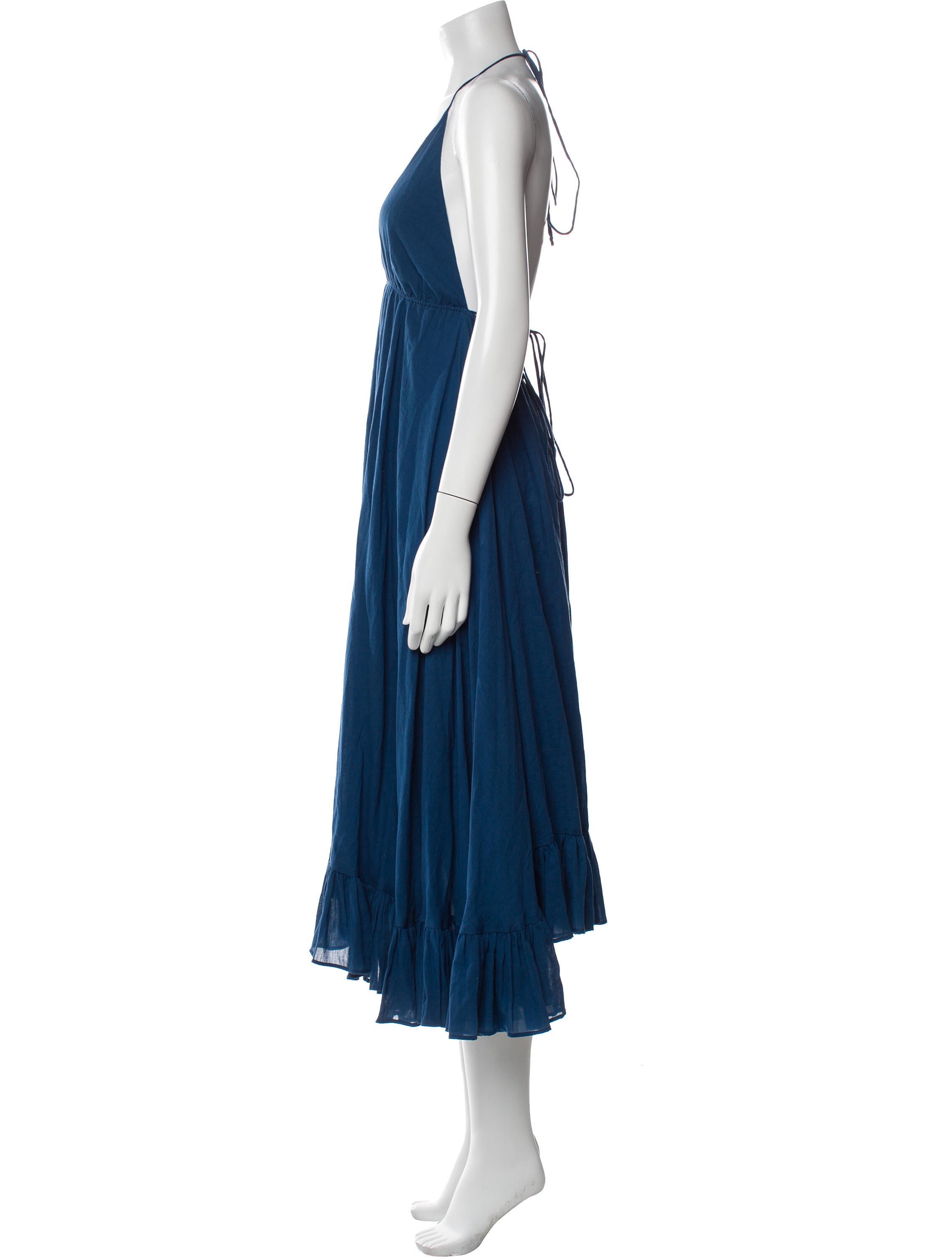 Loup Charmant Halterneck Midi Length Dress