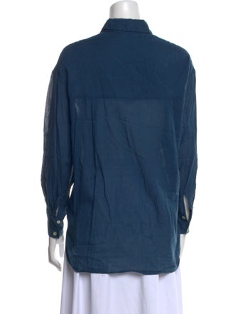 Loup Charmant Long Sleeve Button-Up Top