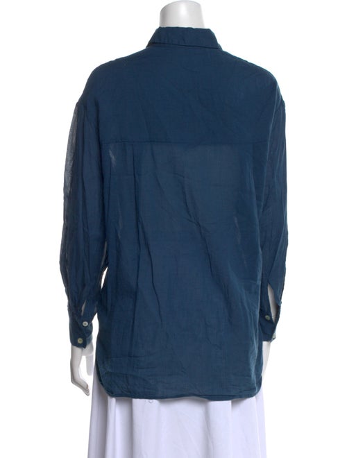 Loup Charmant Long Sleeve Button-Up Top