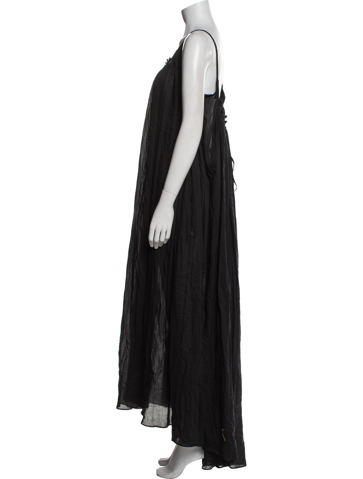 Loup Charmant Scoop Neck Long Dress