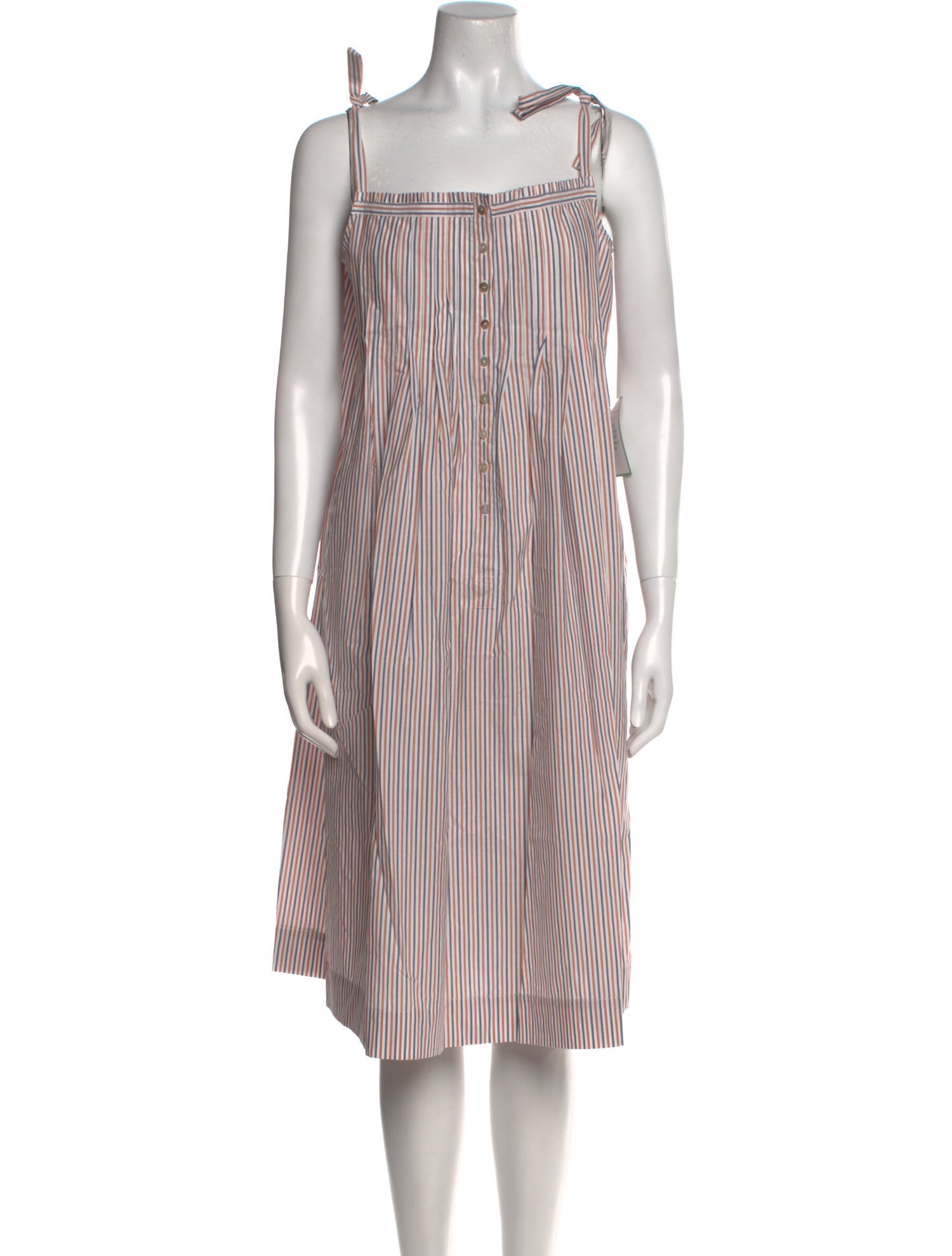 Loup Charmant Striped Knee-Length Dress