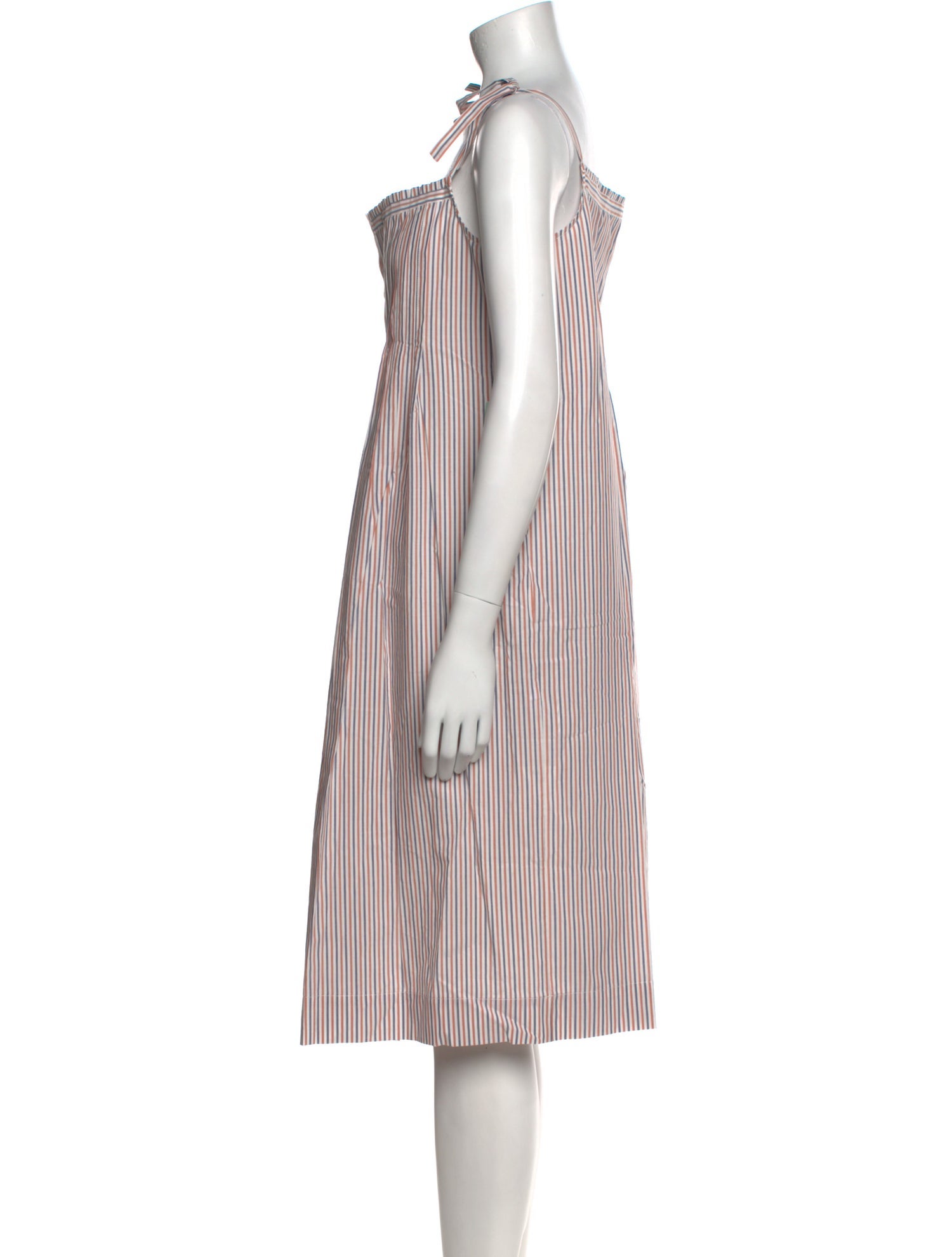 Loup Charmant Striped Knee-Length Dress
