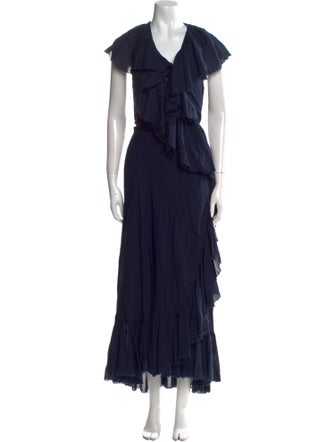 Loup Charmant V-Neck Long Dress