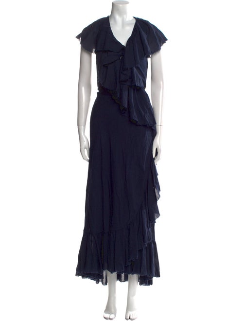 Loup Charmant V-Neck Long Dress