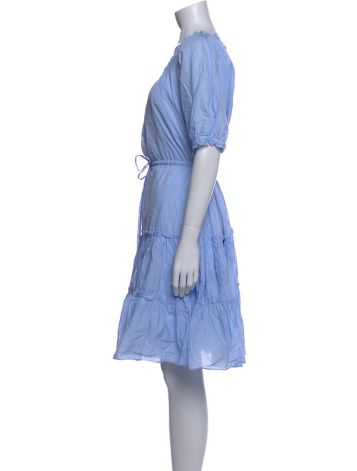 Loup Charmant Scoop Neck Knee-Length Dress