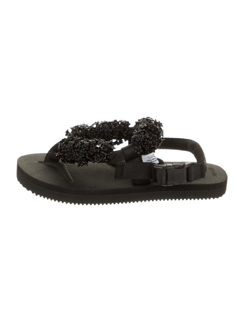 Cecilie Bahnsen Beaded Accents Slingback Sandals B