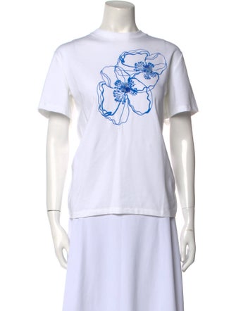 Cecilie Bahnsen Graphic Print Crew Neck T-Shirt