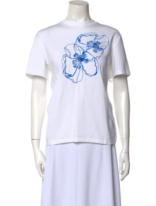 Cecilie Bahnsen Graphic Print Crew Neck T-Shirt