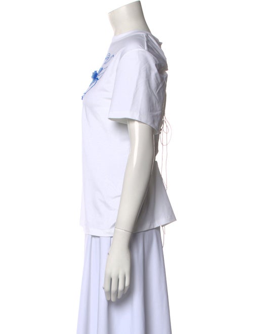 Cecilie Bahnsen Graphic Print Crew Neck T-Shirt