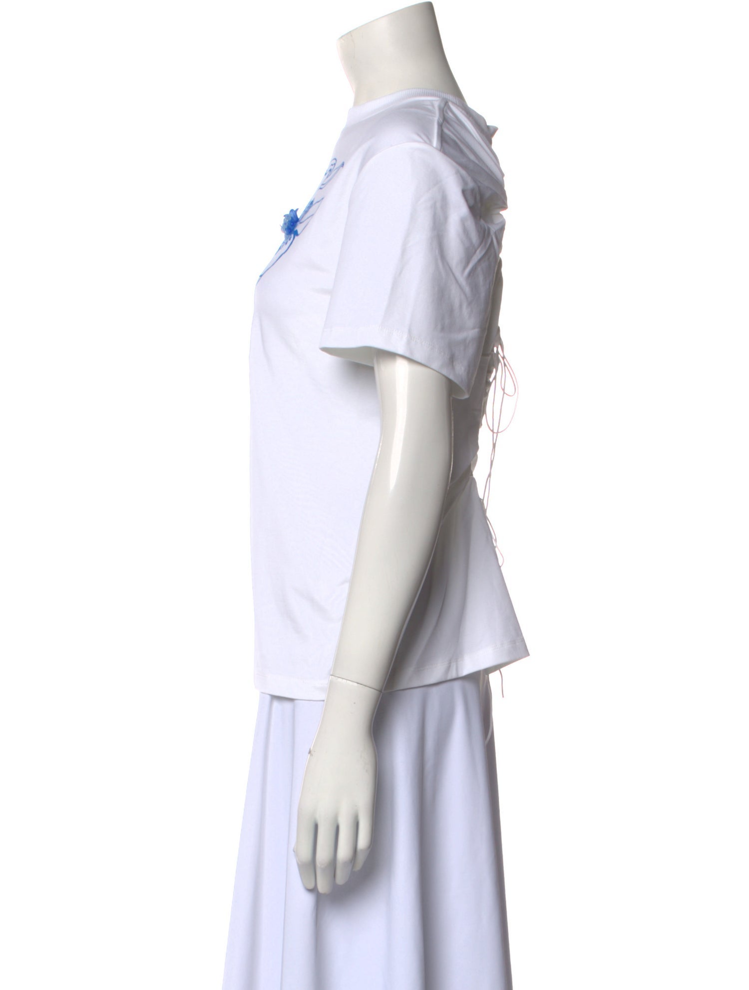 Cecilie Bahnsen Graphic Print Crew Neck T-Shirt w/ Tags