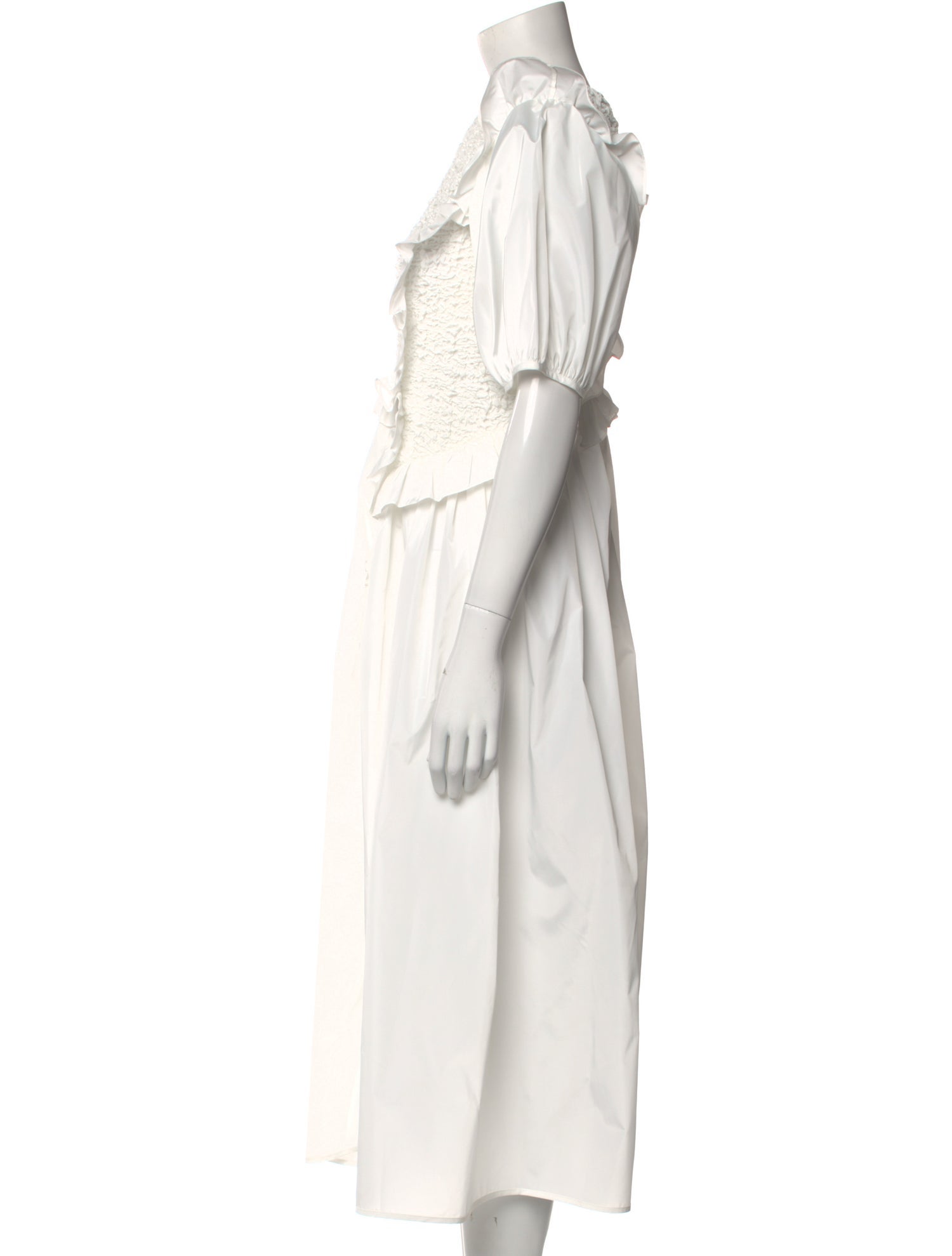 Cecilie Bahnsen Crew Neck Long Dress w/ Tags