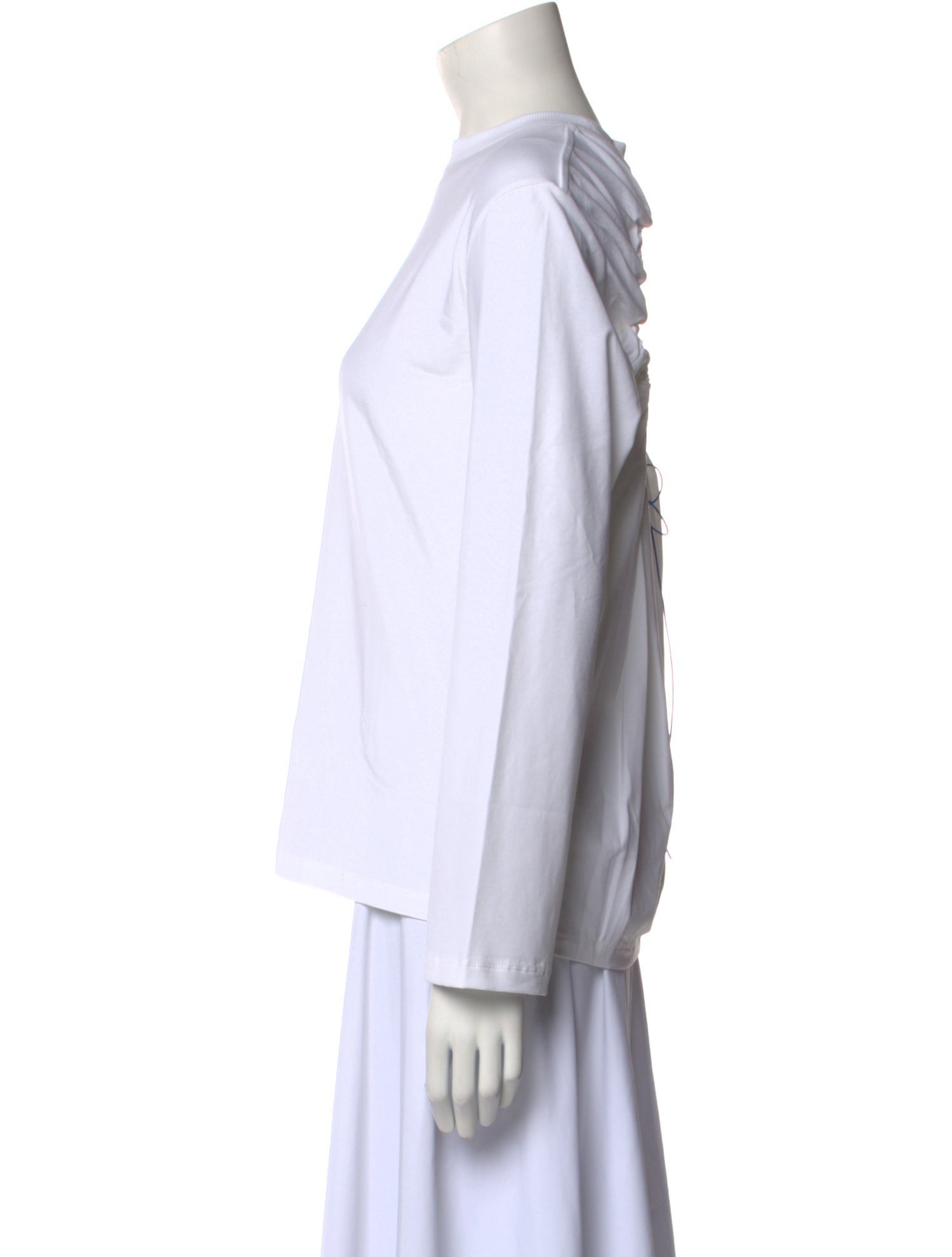 Cecilie Bahnsen Crew Neck Long Sleeve Sweatshirt