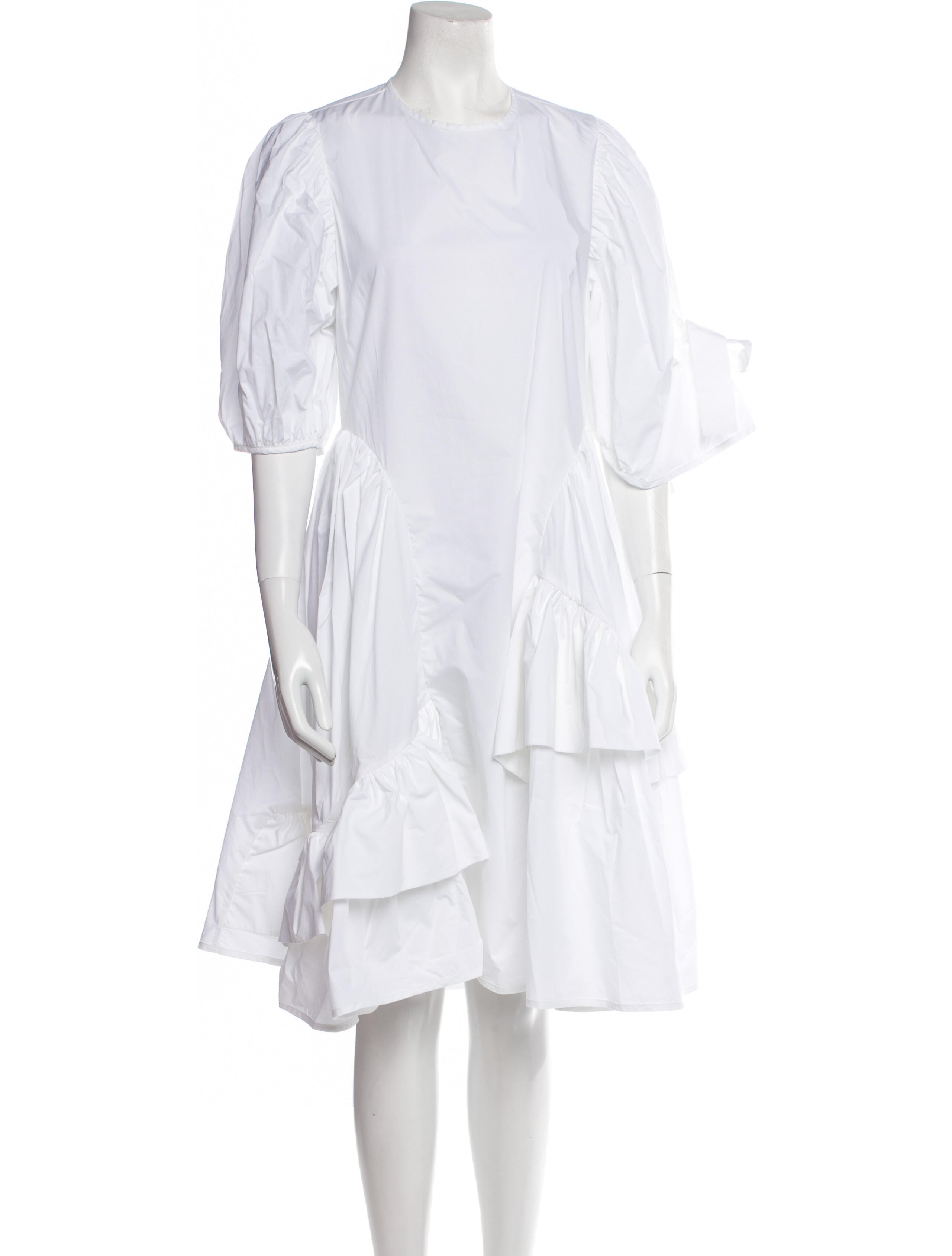 Cecilie Bahnsen Crew Neck Knee-Length Dress