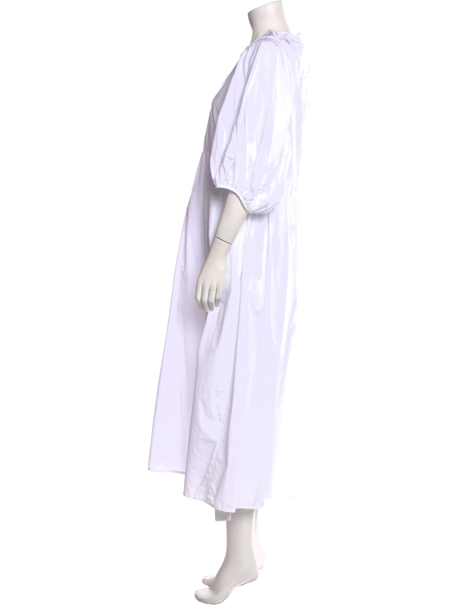 Cecilie Bahnsen Crew Neck Long Dress